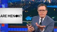 Stephen Colbert in The Late Show with Stephen Colbert | Image via CBS Broadcasting Inc.